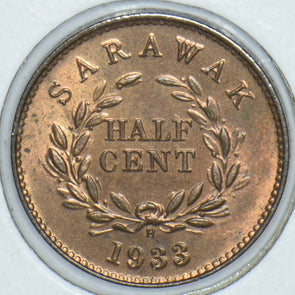Sarawak 1933 1/2 Cent 291859 combine shipping