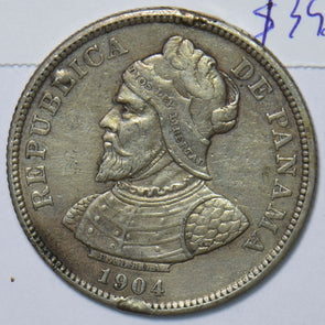 Panama 1904 25 Centesimos 490779 combine shipping