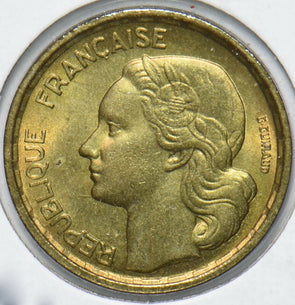 France 1957 10 Francs Rooster animal 192097 combine shipping
