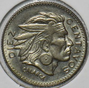 Colombia 1956 10 Centavos Eagle animal 152134 combine shipping