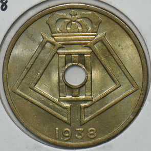 Belgium 1938 25 Centimes 297355 combine shipping