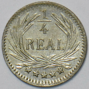 Guatemala 1895 1/4 Real 194064 combine shipping