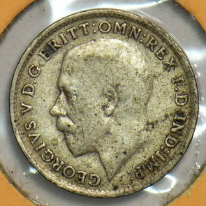 Great Britain 1919 3 Pence/Threepence 904216 combine shipping