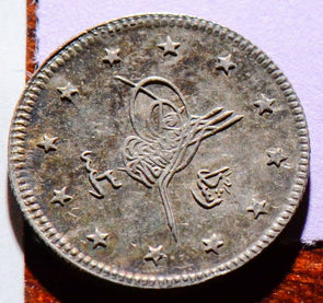 X0058 Turkey AH1327 year 3 2 Kurush UNC combine shipping