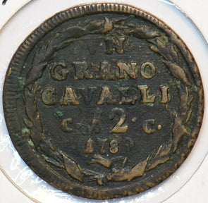 Italy 1789 Naples Grano 296333 combine shipping
