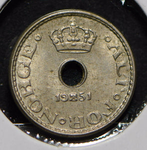Norway 1951 10 Ore  900294 combine shipping