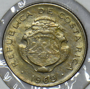 Costa Rica 1969 5 Centimos 290736 combine shipping