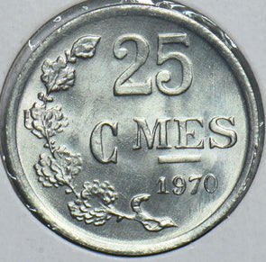 Luxembourg 1970 25 Centimes 198930 combine shipping