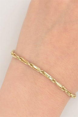 14K Gold Bracelet 4.17g 7.25inch RG0127