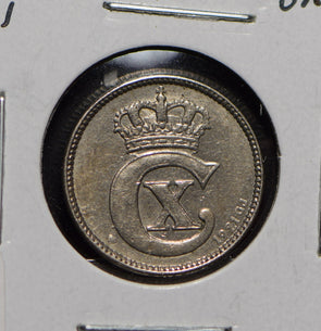 Denmark 1921 25 Ore  901386 combine shipping