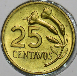 Peru 1967 25 Centavos 196581 combine shipping