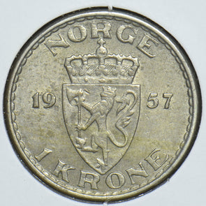 Norway 1957 Krone 190823 combine shipping