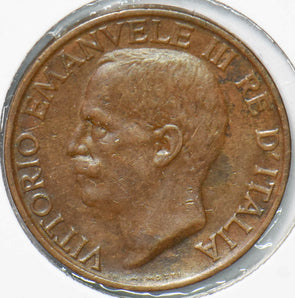 Italy 1926 10 Centesimi Honey Bee animal Vittorio Emanvele III 292982 combine sh