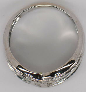10K White Gold Diamond Ring 4.59g Size 6.5 RG0069