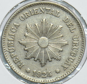 Uruguay 1924 5 Centesimos 241107 combine shipping