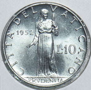 Vatican 1952 10 Lire 299006 combine shipping
