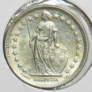 Switzerland 1959 1/2 Franc 240610 combine shipping