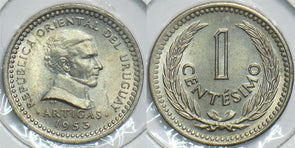 Uruguay 1953 Centesimo Choice BU KM-32 153837 combine shipping