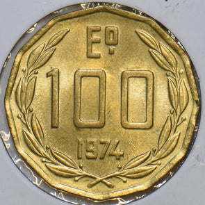 Chile 1974 100 Pesos Condor animal 196879 combine shipping