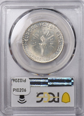 Germany 1952 HM 2 1/2 Europinos PCGS MS 65 Eisenhower X#11 PI0206 combine shippi