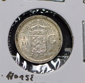 Netherlands East Indies 1928 1/10 Gulden Lion animal  191248 combine shipping