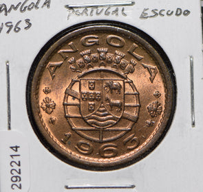 Angola 1963 Portugal Escudo Elephant animal Horse  292214 combine shipping