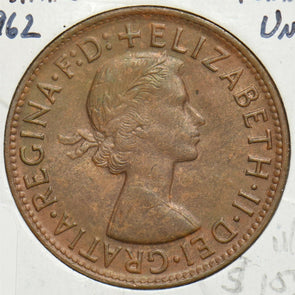 Australia 1962 Penny Kangarooanimal UNC 904404 combine shipping