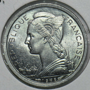 French Colonies 1948 Franc Reunion 297822 combine shipping