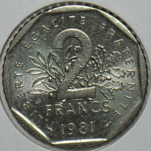 France 1981 2 Francs 195782 combine shipping