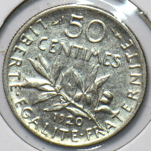 France 1920 50 Centimes 294374 combine shipping