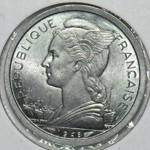 French Colonies 1948 Franc Reunion 197004 combine shipping