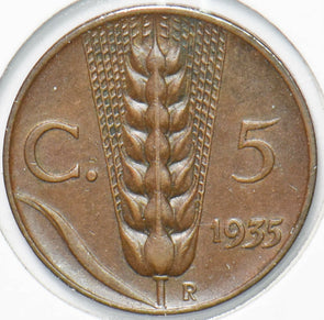 Italy 1935 5 Centesimi Vittorio Emanvele III 292965 combine shipping