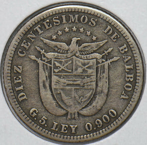 Panama 1904 10 Centesimos 295104 combine shipping