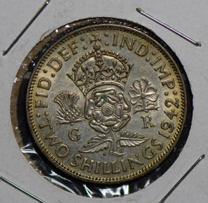Great Britain 1942 2 Shillings  900006 combine shipping