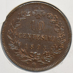 Italy 1893 10 Centesimi 195658 combine shipping
