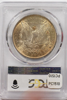 1883-O Morgan Dollar Silver golden toning PCGS MS63 PC1510