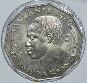 Tanzania 1980 Rais Wa Kwanza 5 Shilingi Ox animal 290528 combine shipping