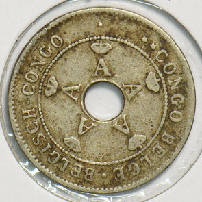 Belgium Congo 1922 10 Centavos 0 197817 combine shipping