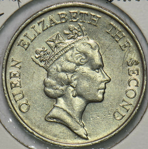Hong Kong 1985 5 Dollars 903721 combine shipping