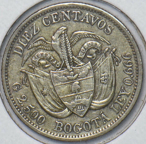 Colombia 1897 10 Centavos Condor animal 295140 combine shipping