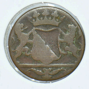 Netherlands East Indies 1790 Duit Lions animal 291380 combine shipping