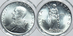 Vatican 1964 10 Lire 299016 combine shipping