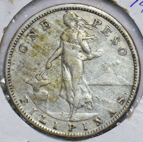 Philippines 1908 S Peso Eagle animal 490344 combine shipping