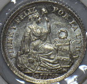 Peru 1904 1/2 Dinero 490036 combine shipping