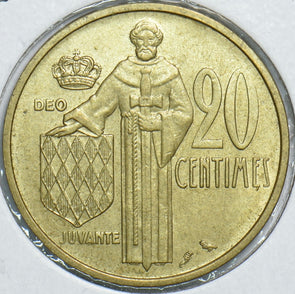 Monaco 1962 20 Centimes 198437 combine shipping
