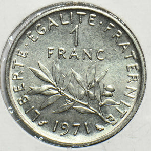 France 1971 Franc 197155 combine shipping