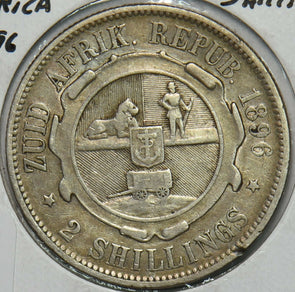 South Africa 1896 2 Shillings 296846 combine shipping
