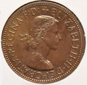 Australia 1955 M Penny Kangaroo animal 240017 combine shipping