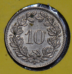 Switzerland 1947 10 Rappen UNC 190343 combine shipping