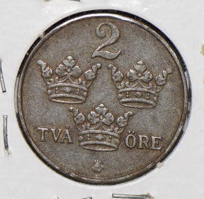 Sweden 1918 2 Ore  290617 combine shipping